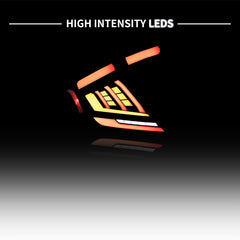 VLAND LED Taillights For 2016-2021 Honda Civic HatchBack with start-up animation