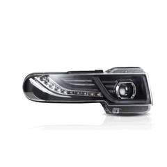 VLAND LED Headlights With Grille for Toyota FJ Cruiser 2006-2022 Land Rover Style