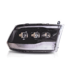 VLAND LED Headlights For 2009-2018 RAM 1500 2500 3500 with start-up blue DRL