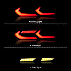 VLAND LED Taillights For 2014–2019 Chevrolet Corvette C7