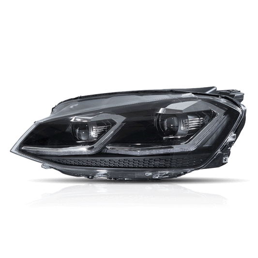 VLAND Full LED Headlights for Volkswagen Golf MK7 2015-2017(Europe is 2013-2016)