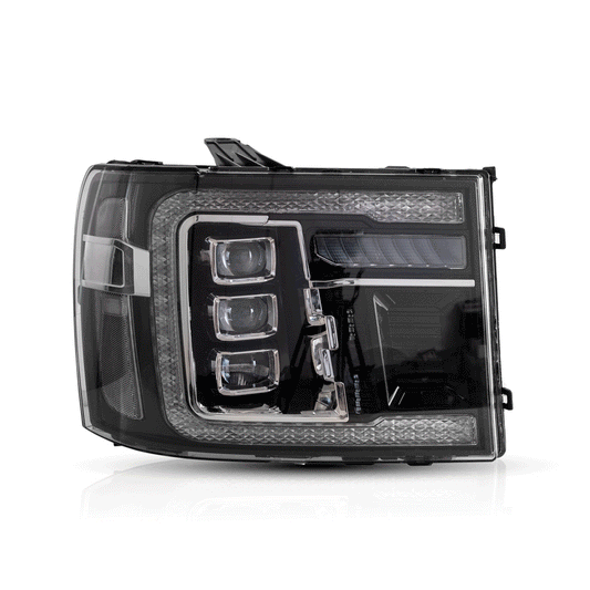 VLAND LED Headlights For 2007-2013 GMC Sierra 1500 2500HD 3500HD