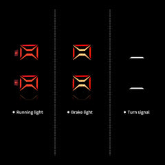 VLAND LED Tail lights For 2007-2013 Chevrolet Silverado 1500 2500HD 3500HD