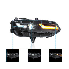 VLAND LED Headlights 2019-2024 For Chevrolet/Chevy Camaro With Dual Beam Projector Front Lights