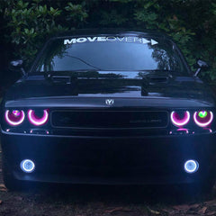 VLAND LED Headlights RGB Style for Dodge Challenger 2008-2014