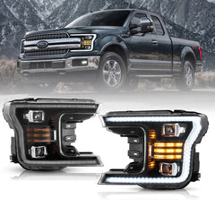 VLAND  LED Headlight+Taillight kit For Ford F150 2018-2020