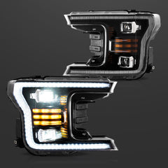 VLAND  LED Headlight+Taillight kit For Ford F150 2018-2020