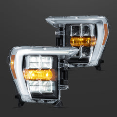 VLAND LED Reflection Bowl Headlights 2021-2024 Ford F150 14th Gen Assembly