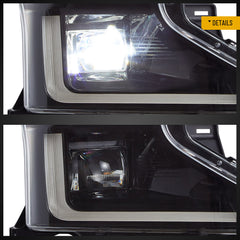 VLAND LED Headlights 2020-2022 For Ford F250 F350 F450 F550 Super Duty Halogen Models