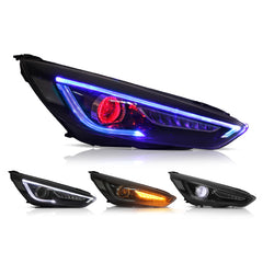 VLAND LED Headlights for 2015-2019 Ford Focus Mk III Facelift (mk 3.5)