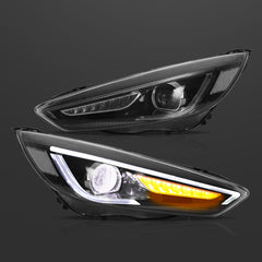 VLAND LED Headlights for 2015-2019 Ford Focus Mk III Facelift (mk 3.5)