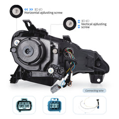 VLAND RGB LED Headlights 2012-2021 For Toyota 86 GT86, Scion Frs, Subaru Brz