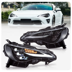 VLAND RGB LED Headlights 2012-2021 For Toyota 86 GT86, Scion Frs, Subaru Brz