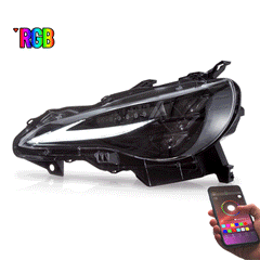 VLAND RGB LED Headlights 2012-2021 For Toyota 86 GT86, Scion Frs, Subaru Brz
