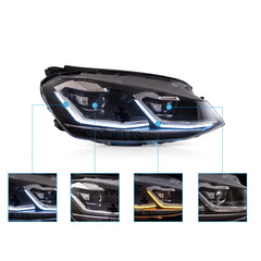 VLAND Projector Headlights 2015-2017 For Volkswagen Golf MK7 Headlamps Assembly