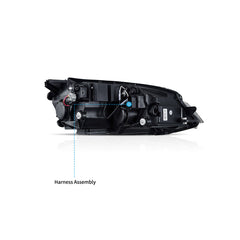 VLAND Full LED Headlights 2015-2017 For Volkswagen Golf MK7 With Sequential Indicators