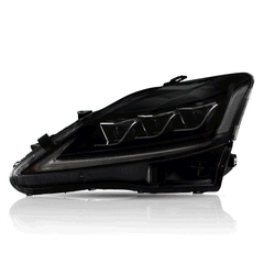 2006-2013 VLAND LED Headlights For Lexus IS250 350 ISF W/ Sequential Turn Signal Assembly
