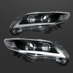 VLAND LED Headlights 2011-2013 For Toyota Corolla (E140/E150) Projector Aftermarket Front Lights
