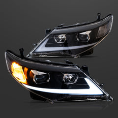 VLAND Projector Headlights 2012-2014 For Toyota Camry Sedan Front Lamps