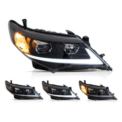 VLAND Projector Headlights 2012-2014 For Toyota Camry Sedan Front Lamps