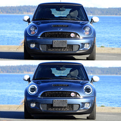 VLAND LED Headlights For 2007-2013 Mini Cooper 2th Gen(R55 R56 R57 R58 R59) With Sequential Indicators