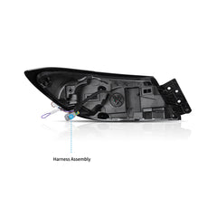 VLAND LED Taillights 2021-2026 For Toyota 86 & Subaru BRZ With LED Dynamic Welcome Lighting