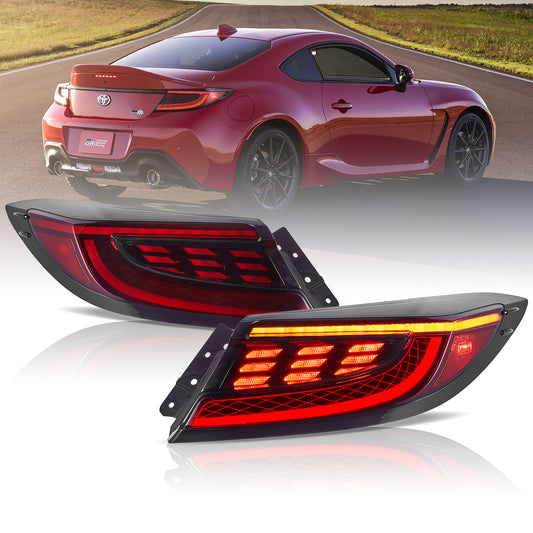 VLAND LED Taillights 2021-2026 For Toyota 86 & Subaru BRZ With LED Dynamic Welcome Lighting
