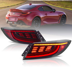 VLAND LED Taillights 2021-2026 For Toyota 86 & Subaru BRZ With LED Dynamic Welcome Lighting