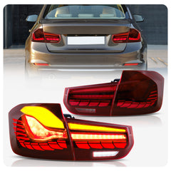 VLAND LED Tail Lights For 2012-2019 BMW 3-Series F30 F35 F80 with Sequential turn signal