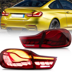 VLAND OLED Tail Lights 2014-2020 For BMW 4-Series M4 GTS F32 F82 Rear Lamps