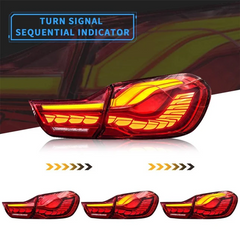 VLAND OLED Tail Lights 2014-2020 For BMW 4-Series M4 GTS F32 F82 Rear Lamps