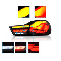 VLAND OLED Tail Lights 2014-2020 For BMW 4-Series M4 GTS F32 F82 Rear Lamps