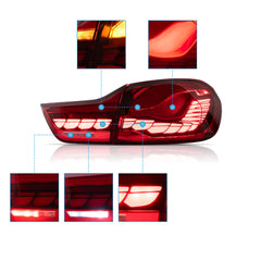 VLAND OLED Tail Lights 2014-2020 For BMW 4-Series M4 GTS F32 F82 Rear Lamps