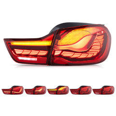 VLAND OLED Tail Lights 14-20 For BMW 4 Series/ M4 Rear Lamps