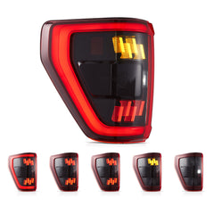 VLAND LED Dual-beam Headlight and Taillight Kit For Ford F150  2021 2022 2023