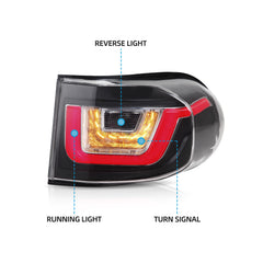 VLAND LED Tail Lights 2006 -2022 For Toyota FJ Cruiser Rear light Assembly