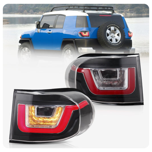 VLAND LED Tail Lights 2006 -2022 For Toyota FJ Cruiser Rear light Assembly