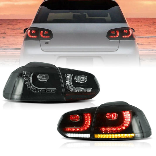VLAND LED Tail Lights For 2008-2013 Volkswagen Golf 6 MK6