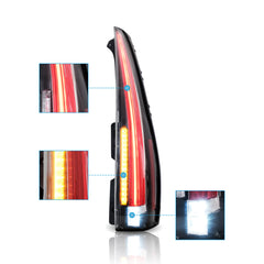 VLAND LED Tail Lights For 2007-2014 GMC Yukon Chevrolet Tahoe Suburban With Start-up Animation