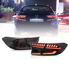 VLAND LED Tail Lights 2018-2022 For Honda Accord Sedan Rear Lights Assembly With Sequential Indicators