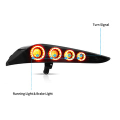 VLAND LED Taillights 2019-2024 For Toyota GR Supra A90/A91 Dynamic Animation