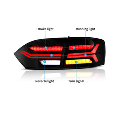 2012-2014 For Volkswagen Jetta Sagitar VLAND LED Tail Lights