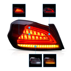 VLAND LED Tail Lights For 2015-2019 Subaru WRX & STI