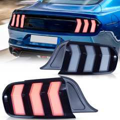 VLAND LED Taillights For 2015-2023 Ford Mustang S550 with 5 Modes turn signal