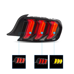 VLAND LED Tail Lights For Ford Mustang 2015-2020 S550 with 5 models Turn Signal