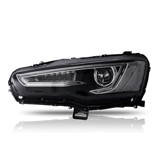 2008-2017 For Mitsubishi Lancer & EVO X VLAND LED Headlights Audi Style