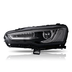 2008-2017 For Mitsubishi Lancer & EVO X VLAND LED Headlights Audi Style