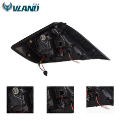 VLAND LED Tail Lights 2016-2018 For Honda Civic 10th Gen 4PCS