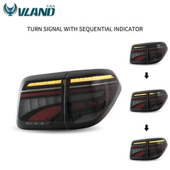 VLAND LED Tail Lights For Nissan Patrol Y62 2012-2019