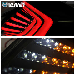 VLAND LED Tail Lights 2016-2018 For Honda Civic 10th Gen 4PCS